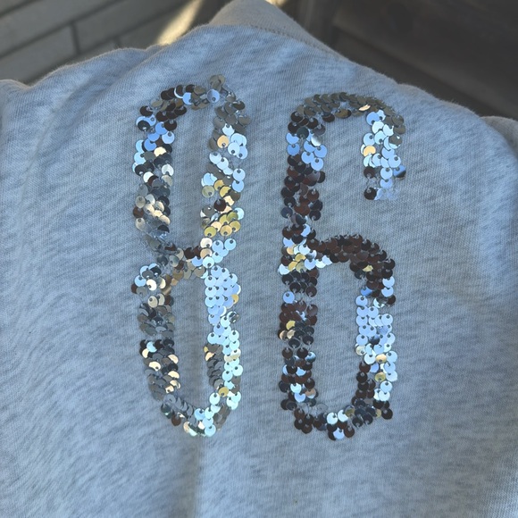 NWOT - Limited Edition PINK Rainbow Sequin Sweatpants - Picture 3 of 8